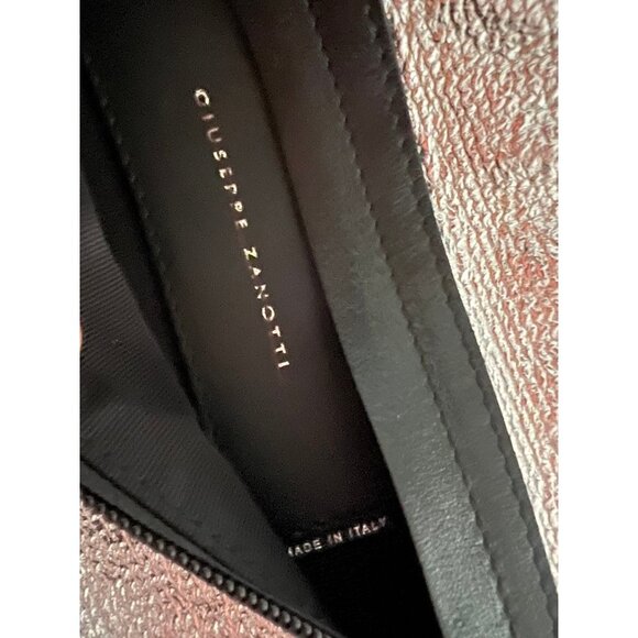 Giuseppe Zanotti Metallic Waist Pack Argento Silver $1550 - Picture 4 of 5